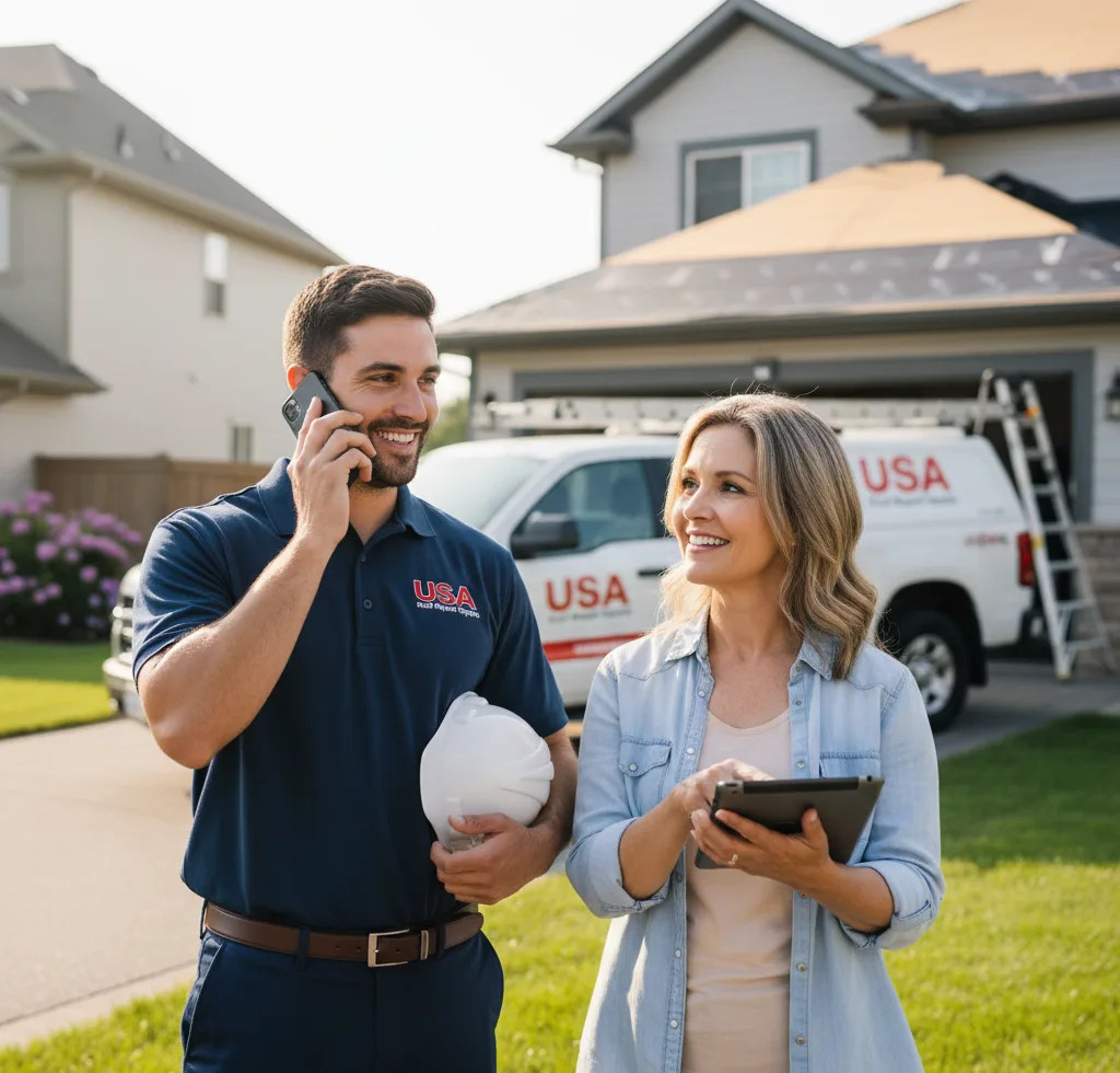 USA Roof Repair Experts customer support in Chiefland